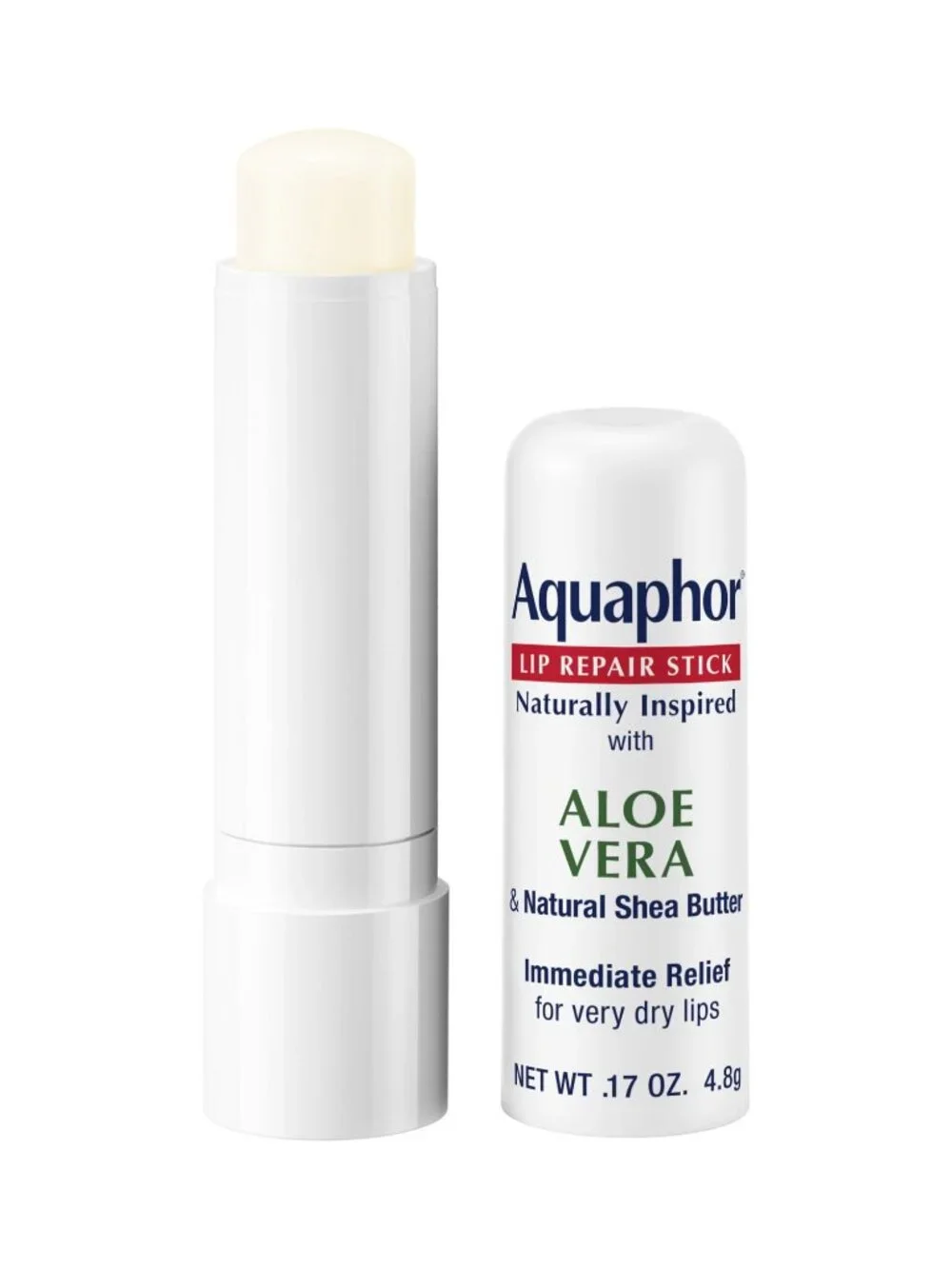 Aquaphor Lip Repair Balm Stick, Aloe Vera, 0.17 oz